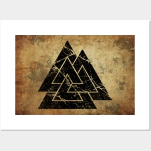 Valknut - Odin's Knot Posters and Art